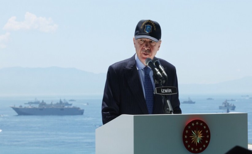 Cumhurbaşkanı Erdoğan İzmir'de EFES Tatbikatı'na katıldı