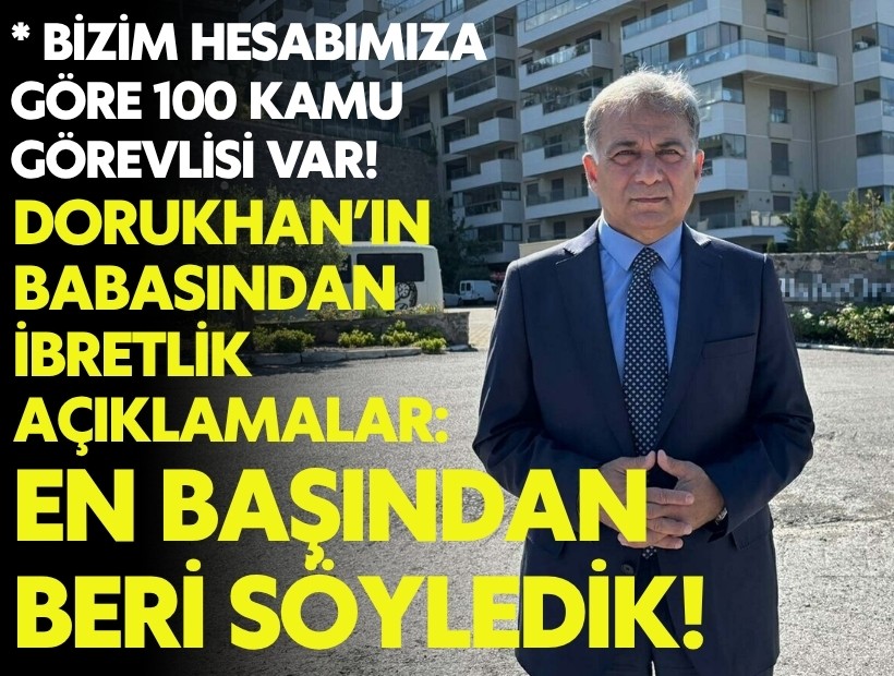 Dorukhan'ın babasından ilk açıklama: En başından beri örtbas edilmeye çalışıldığını söyledik