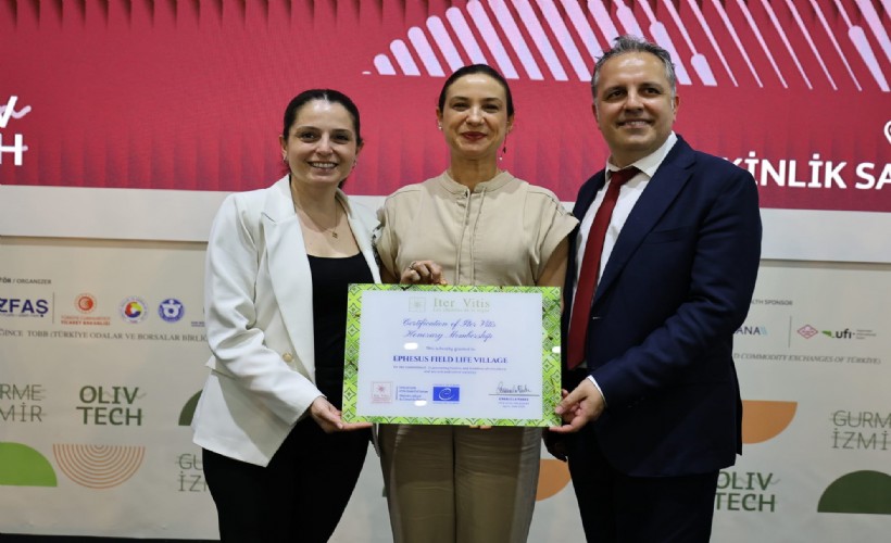 Efes Tarlası’na uluslararası tescil: Iter Vitis’ten onursal üyelik