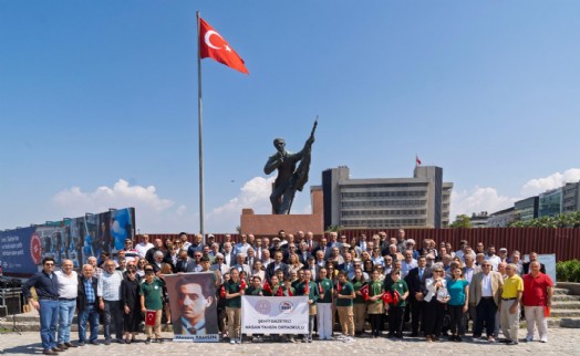 Gazeteci Hasan Tahsin İlk Kurşun Anıtı’nda anıldı