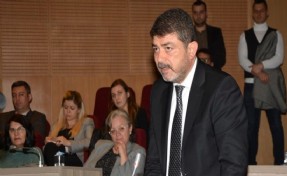 Gaziemir Meclisi'nde AK Parti'li Atmaca'dan dikkat çeken 'sponsorluk' iddiası!
