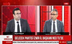 Gelecek Partisi İzmir İl Başkanı Eyüp Akbaş, NEO TV'de konuştu: ‘İzmir'in sorunları liyakatsizlikten kaynaklanıyor’