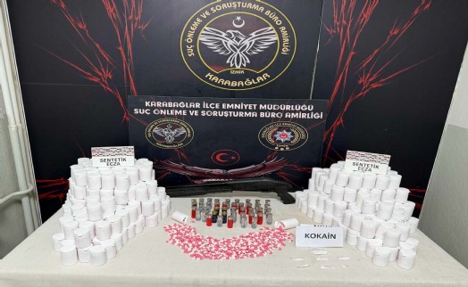 İzmir’de uyuşturucu operasyonu; 1 gözaltı
