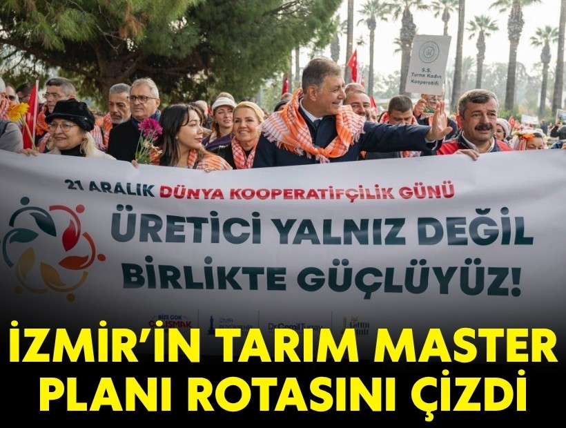 İzmir’in Tarım Master Planı rotasını çizdi