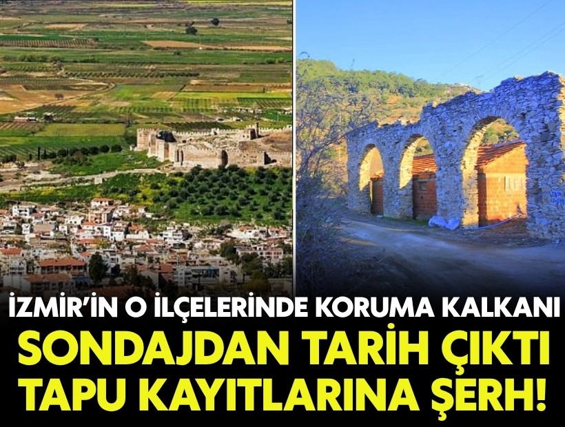 İzmir’in o ilçelerinde koruma kalkanı: Sondajdan tarih çıktı! Tapu kayıtlarına şerh konuldu