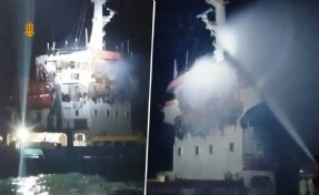 Karadeniz'de Türk gemisine saldırı: İki denizci yaralandı