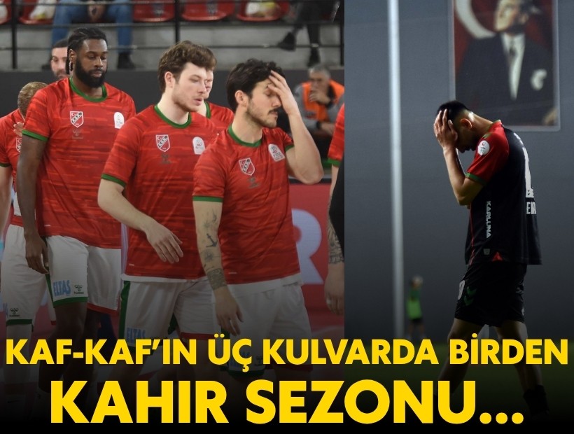 Karşıyaka’da üç branşta hayal kırıklığı