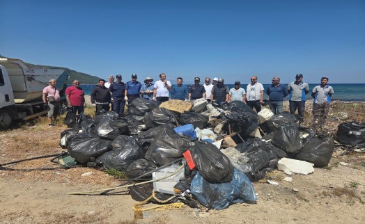 Karya yolunda utanç verici tablo: 3,5 ton atık toplandı