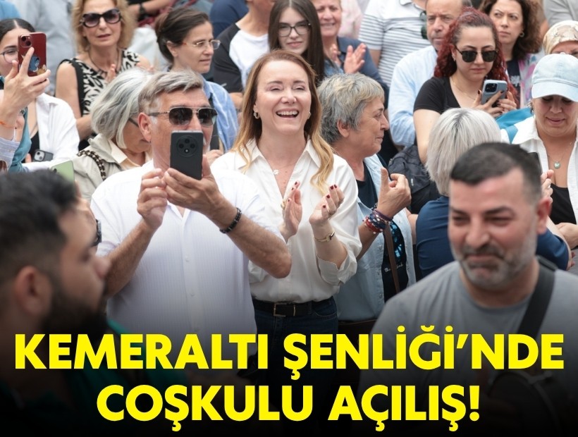 Kemeraltı Şenliği'nde coşkulu açılış!