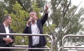 Kitlesel yürüyüş mitinge dönüştü! Özel: 'CHP'yi üçüncü sefer açmak için ben var gücümle çalışacağım'