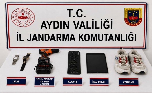 Komşusunun evini soyan şüpheli yakalandı