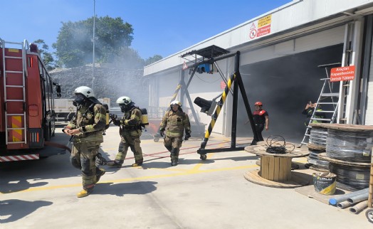 Konak Tünelleri’nde gerçeğini aratmayan deprem ve yangın tatbikatı