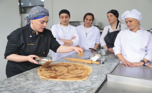 Konaklı kadınlar Temel Pastacılık Eğitimi ile iş sahibi olacaklar