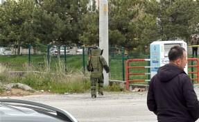 Kütahya’da fünye ile patlatılan çanta, boş çıktı