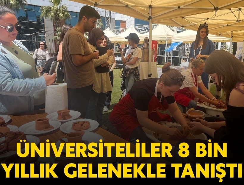 Menemen'de üniversiteliler 8 bin yıllık gelenekle buluştu