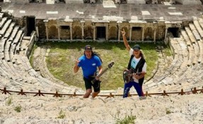 Metallica Pamukkale ve Hierapolis'i gezdi