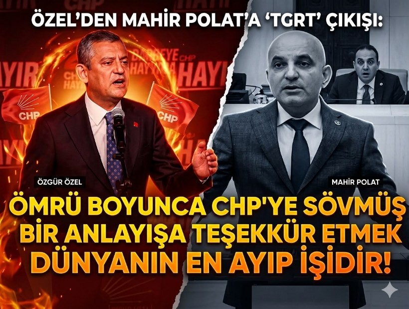 Özel'den Mahir Polat'a 'TGRT' çıkışı: Ömrü boyunca CHP'ye sövmüş bir anlayışa teşekkür etmek dünyanın en ayıp işidir!