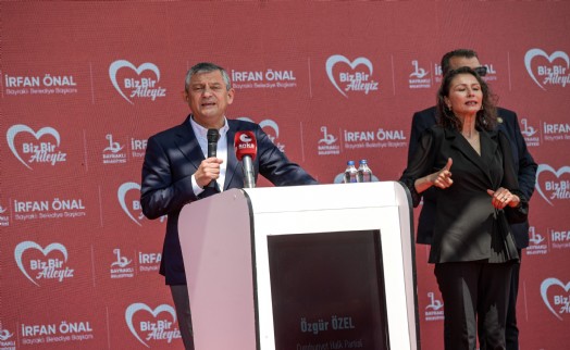 Özel’den İzmir’de Erdoğan’a seçim çağrısı: Seçimi kaybedersem bir dakika durmam!