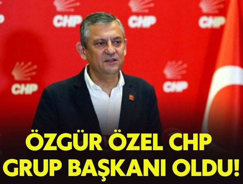 Kapalı grup toplantısında seçim: Özgür Özel CHP'nin Grup Başkanı oldu