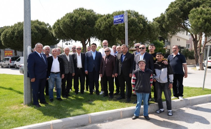 Şakran’da ahde vefa: Eski Başkanlar Refik Ertem ve Zeki Şen’in isimleri caddelere verildi