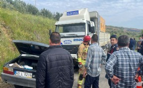 Salihli’de kahreden kaza: Eşini kaybetti, kendisi ağır yaralandı