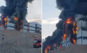 Şantiyede yangın faciası: Ölü ve yaralılar var
