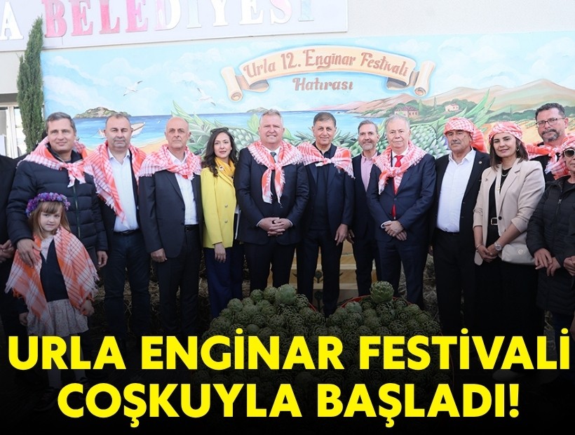 Urla Enginar Festivali coşkuyla başladı
