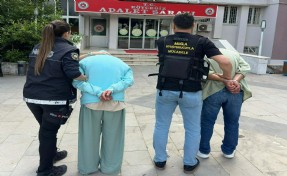 Uyuşturucu operasyonunda yakalanan çift tutuklandı