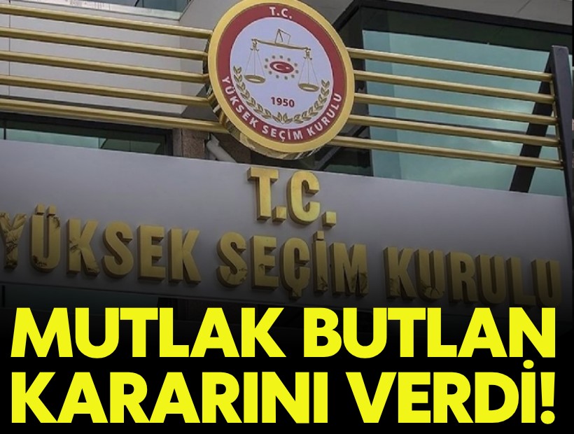 'Mutlak butlan' itirazı: YSK, CHP'nin başvurusunu reddetti