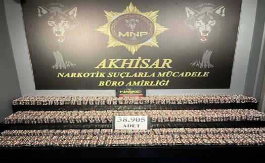 Zehir tacirlerine darbe: Manisa’da 42 bin sentetik hap ele geçirildi!