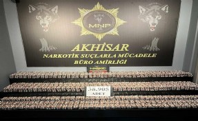 Zehir tacirlerine darbe: Manisa’da 42 bin sentetik hap ele geçirildi!