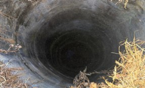20 metrelik ölüm kuyusundan sağ çıktı!