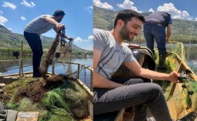 2100 metre ağa el konuldu