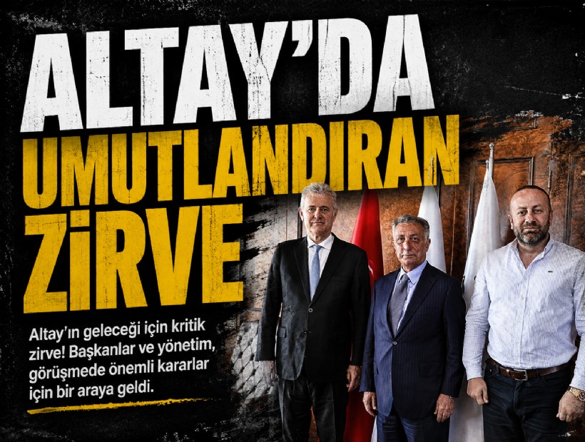 Altay'da umutlandıran zirve
