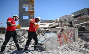 BAK ekibi deprem tatbikatında tam not aldı