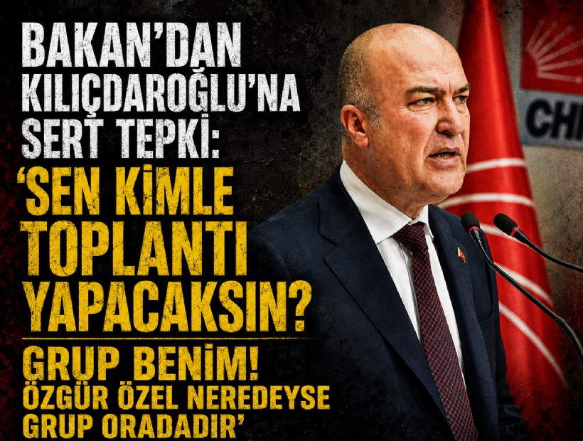 Bakan'dan Kılıçdaroğlu'na sert tepki: 'Sen kimle toplantı yapacaksın? Grup benim'