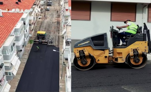 Balçova'da 3.etap asfalt seferberliği başladı