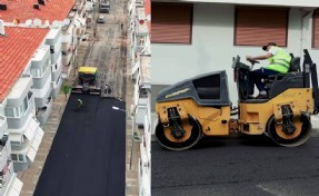 Balçova'da 3.etap asfalt seferberliği başladı
