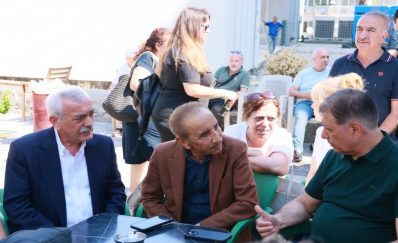 Başkan Tugay'dan Ali Yiğit'e ziyaret
