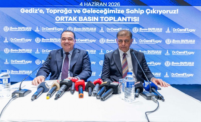Başkanlardan Gediz için tarihi çağrı! 'Hükümetin kasasından 1 kuruş istemiyoruz, izin verilsin yeter'