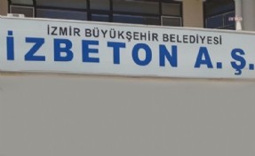 Bir operasyon da İZBETON'a! 3 kişi gözaltında