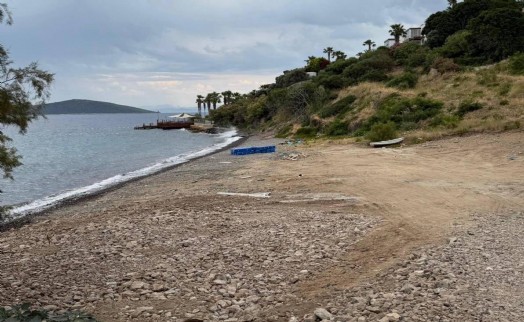 Bodrum'da sahilde beton dökümüne 150 bin lira ceza