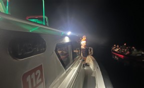 Bodrum'da yardım talep eden 32 kaçak göçmen kurtarıldı