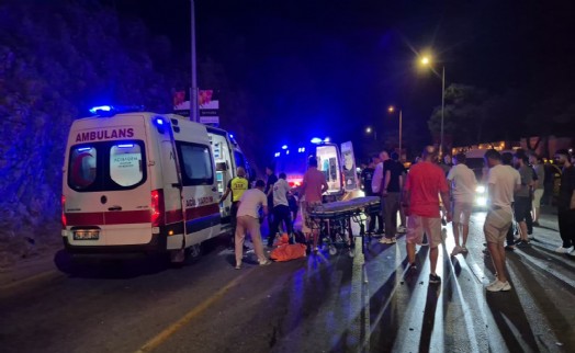 Bodrum’da taksi ile motosikletin çarpıştığı kazada ölü sayısı 2'ye çıktı!
