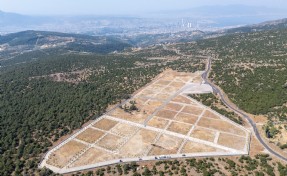 Bornova Kayadibi Kent Mezarlığı hizmete açıldı