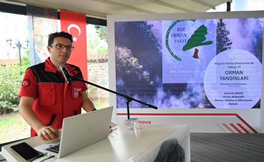 Bornova’da yangın farkındalığı: 'Neden yanıyoruz, neden söndüremiyoruz?'