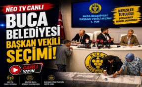 Buca Belediyesinde başkan vekili seçimi NEO TV ekranlarında canlı yayında...
