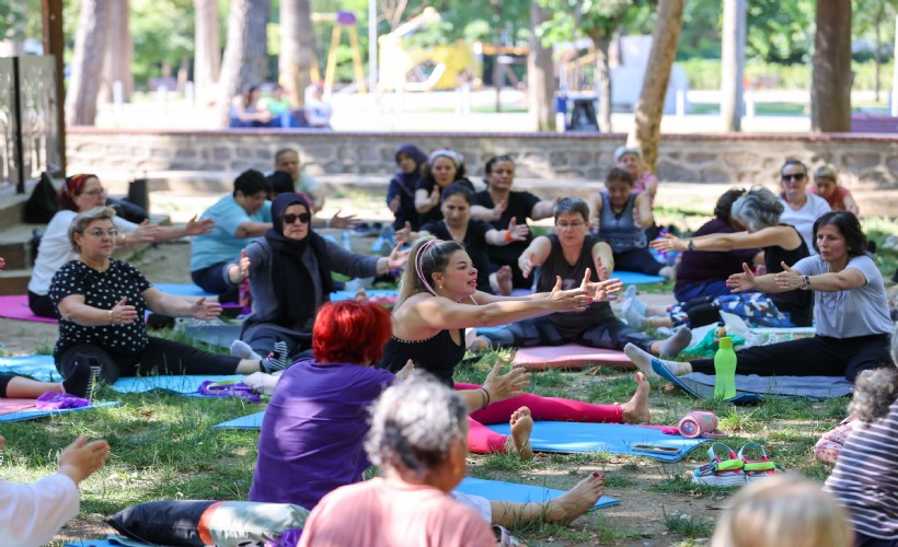 Bucalı kadınlardan spor kurslarına yoğun ilgi