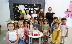 Bucalı miniklerde yıl sonu heyecanı