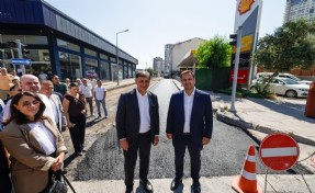 Büyükşehir ile Bornova el ele verdi; Çamdibi’nin yolları yenileniyor